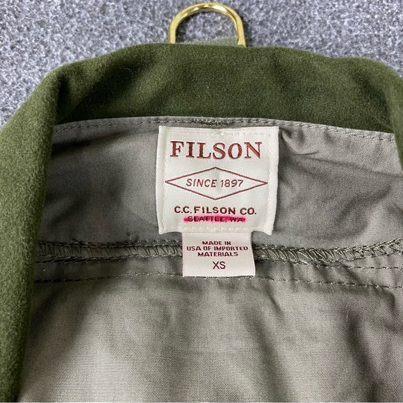 FILSON Fly Fishing Guide Vest Size Men’s XS Women’s Size Small-Medium - Picture 2 of 13